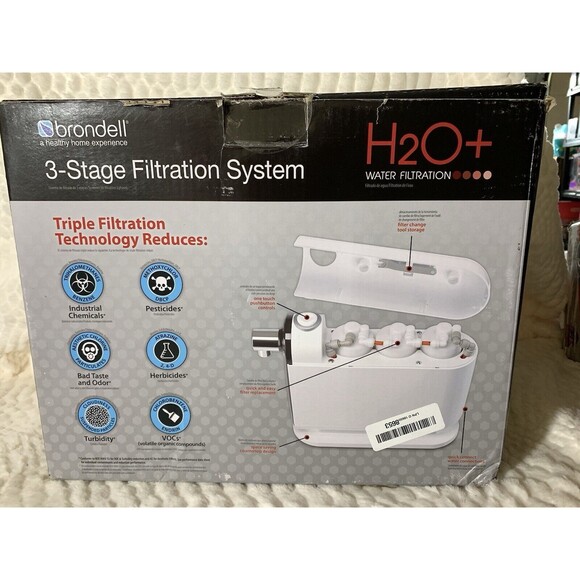 Brondell H630 Cypress Countertop Water Filter System for Kitchen Sinks, Three-St - Picture 13 of 16